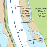 Chart 80 - Upper Mississippi River Miles 452-446 Preview 2