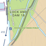 Chart 87 - Upper Mississippi River Miles 413-408 Preview 2