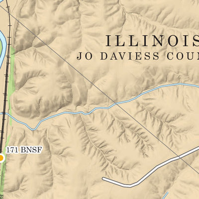 Chart 60 - Upper Mississippi River Miles 567-562 Preview 3