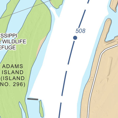 Chart 70 - Upper Mississippi River Miles 511-505 Preview 2
