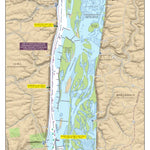Chart 54 - Upper Mississippi River Miles 600-595 Preview 1