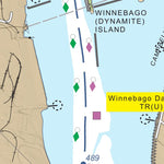 Chart 73 - Upper Mississippi River Miles 492-486 Preview 2