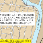 Chart 74 - Upper Mississippi River Miles 486-481 Preview 2
