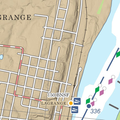 Chart 100 - Upper Mississippi River Miles 338-332 Preview 3