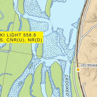 Chart 61 - Upper Mississippi River Miles 562-556 Preview 2