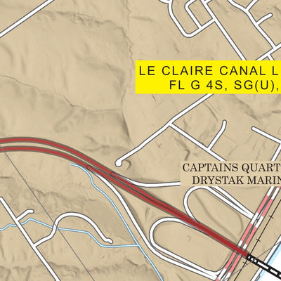 Chart 72 - Upper Mississippi River Miles 499-493 Preview 2