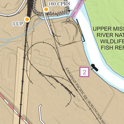 Chart 69 - Upper Mississippi River Miles 515-511 Preview 3