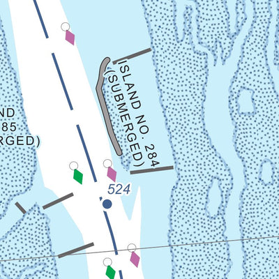 Chart 67 - Upper Mississippi River Miles 527-521 Preview 2