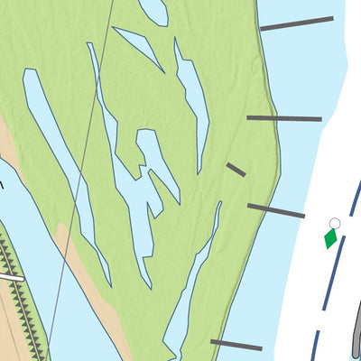 Chart 84 - Upper Mississippi River Miles 429-424 Preview 2