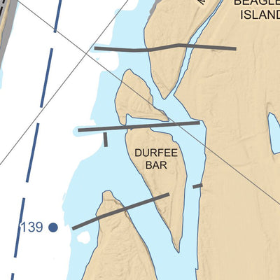 Chart 133 - Upper Mississippi River Miles 142-136 Preview 2