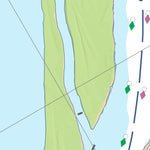 Chart 119 - Upper Mississippi River Miles 226-220 Preview 2