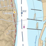 Chart 71 - Upper Mississippi River Miles 504-499 Preview 2