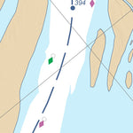 Chart 90 - Upper Mississippi River Miles 396-391 Preview 2