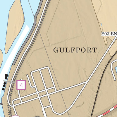 Chart 88 - Upper Mississippi River Miles 407-402 Preview 2