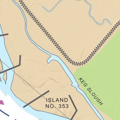 Chart 83 - Upper Mississippi River Miles 436-430 Preview 3
