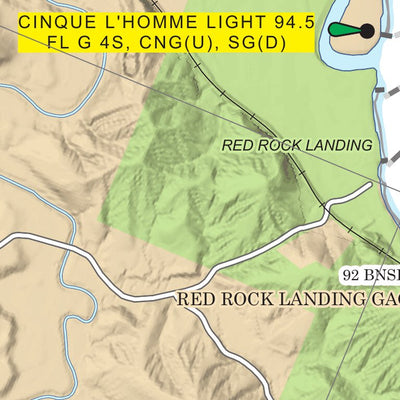 Chart 140 - Upper Mississippi River Miles 099-092 Preview 3