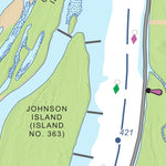 Chart 85 - Upper Mississippi River Miles 424-419 Preview 2