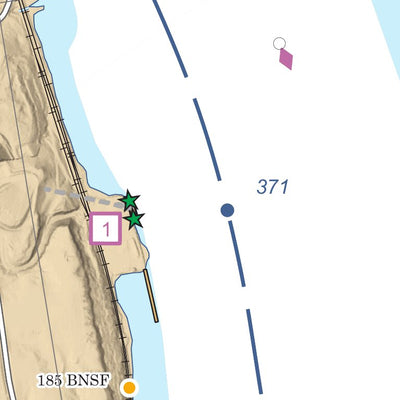 Chart 94 - Upper Mississippi River Miles 374-368 Preview 2