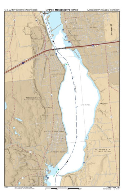 Chart 6 - St Croix River Miles 17-12 Preview 1