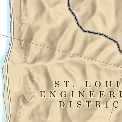 Chart 113 - Upper Mississippi River Miles 261-255 Preview 3
