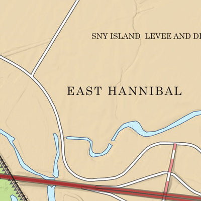 Chart 104 - Upper Mississippi River Miles 313-307 Preview 2