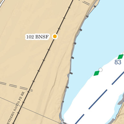 Chart 142 - Upper Mississippi River Miles 086-079 Preview 2