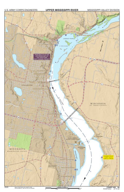Chart 4 - St Croix River Miles 26-20 Preview 1