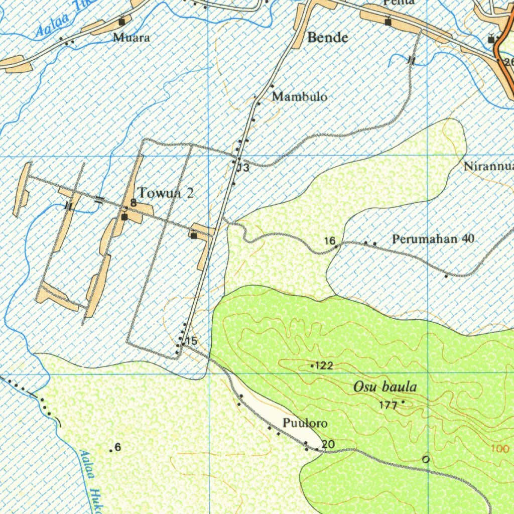 Kolaka (2114-63) Map by Badan Informasi Geospasial | Avenza Maps