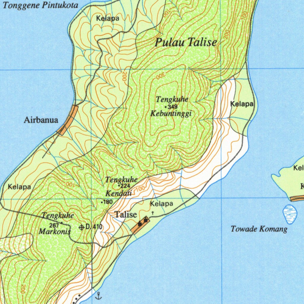 Talise (2310-41) Map by Badan Informasi Geospasial | Avenza Maps