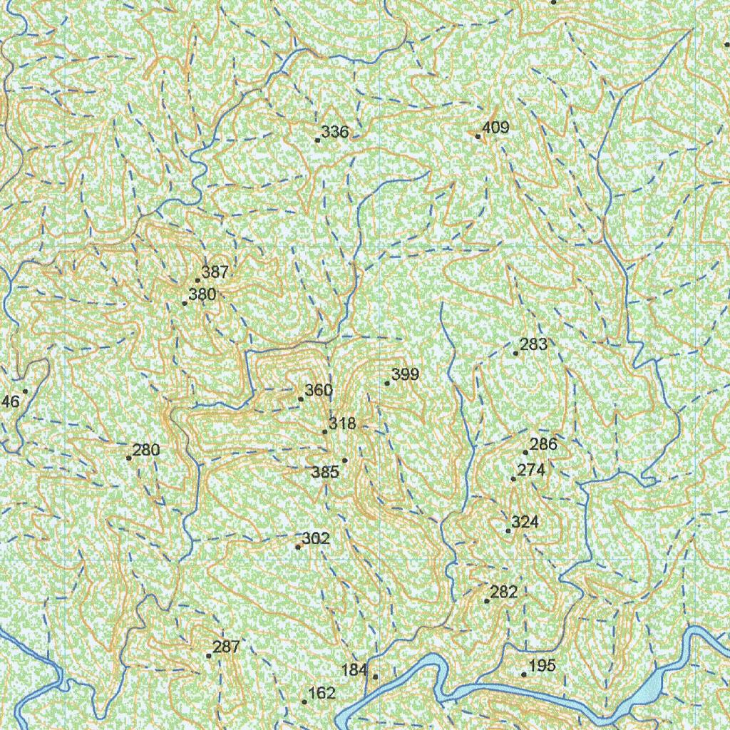 Sungai Sihuang (3313-31) Map by Badan Informasi Geospasial | Avenza Maps