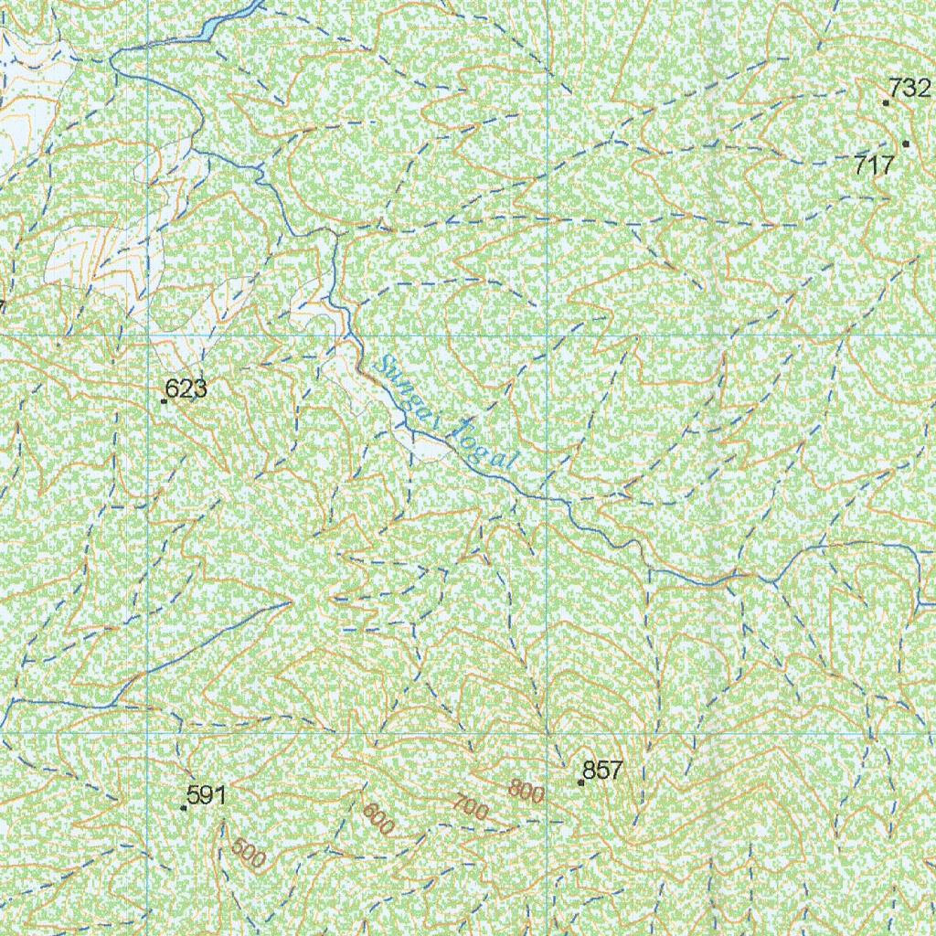 Garusa (3313-54) Map by Badan Informasi Geospasial | Avenza Maps