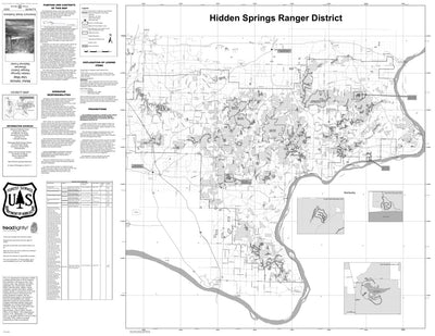 Shawnee NF MVUM Hidden Springs Preview 1