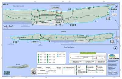 Carte sentiers | Excursion Île St-Barnabé Preview 1