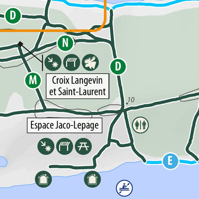 Carte sentiers | Excursion Île St-Barnabé Preview 3