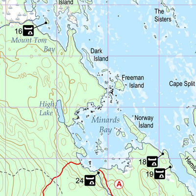 Kejimkujik National Park and National Historic Site Backcountry Guide Preview 2