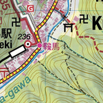 Kurama-dera 鞍馬寺 Hiking Map (Kansai, Japan) 1:10,000 Preview 3