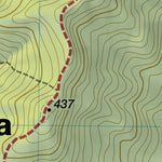 Ryuo-dake 竜王岳 Hiking Map (Kansai, Japan) 1:10,000 Preview 2