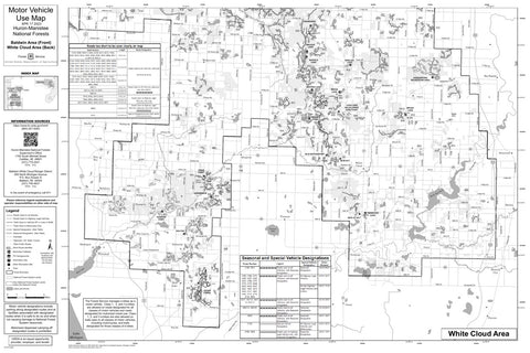 Huron-Manistee NF MVUM Baldwin South Preview 1
