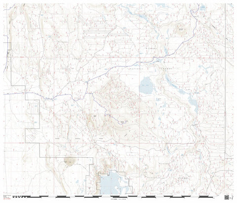 Central Oregon SxS Where to Ride 6 Mile Sno-Park to Crescent Map #6 Preview 1