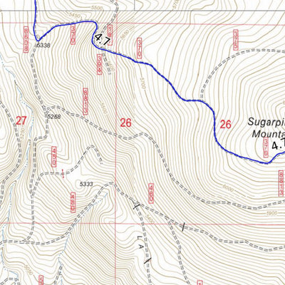 Central Oregon SxS Where to Ride 6 Mile Sno-Park to Crescent Map #6 Preview 3