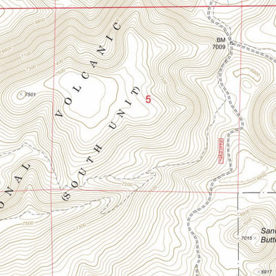 Central Oregon SxS Where to Ride 6 Mile Sno-Park to Crescent Map #1 Preview 3
