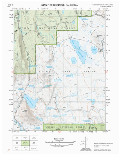 Silva Flat Reservoir (Lassen Atlas) Preview 1