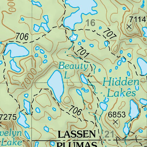 Red Cinder Map by US Forest Service R5 | Avenza Maps