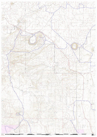 Central Oregon SxS Where to Ride 6 Mile Sno-Park to Paisley Map #3 Preview 1