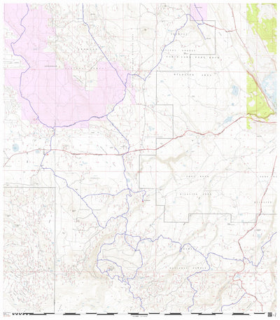 Central Oregon SxS Where to Ride 6 Mile Sno-Park to Paisley Map #5 Preview 1