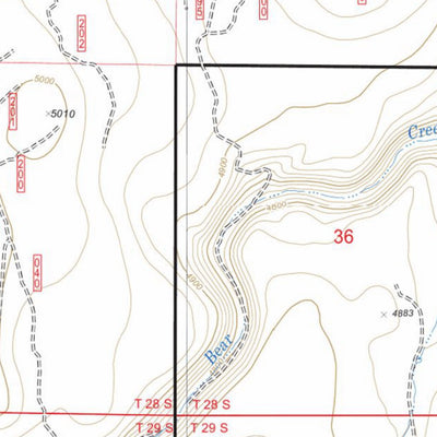 Central Oregon SxS Where to Ride 6 Mile Sno-Park to Paisley Map #5 Preview 2