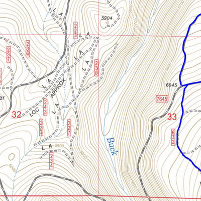 Central Oregon SxS Where to Ride 6 Mile Sno-Park to Paisley Map #5 Preview 3