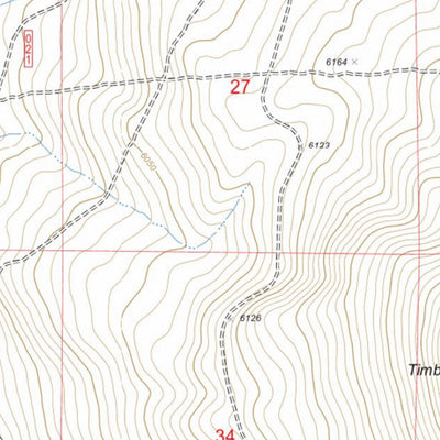 Central Oregon SxS Where to Ride 6 Mile Sno-Park to Paisley Map #8 Preview 2