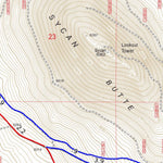 Central Oregon SxS Where to Ride 6 Mile Sno-Park to Paisley Map #8 Preview 3