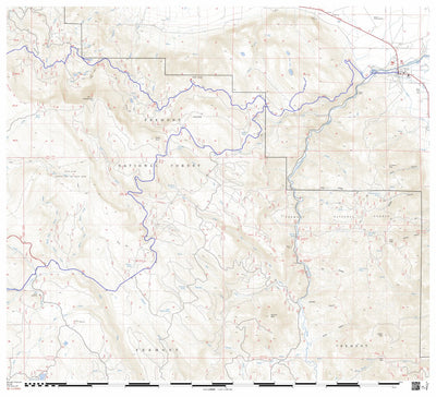 Central Oregon SxS Where to Ride 6 Mile Sno-Park to Paisley Map #10 Preview 1